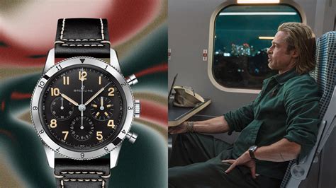 brad pitt's rolex bullet train.